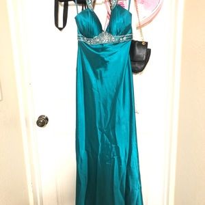Turquoise Dress